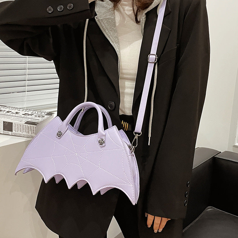 Spooktacular Style: Halloween-Inspired Spider Web & Batgirl Shoulder Bags