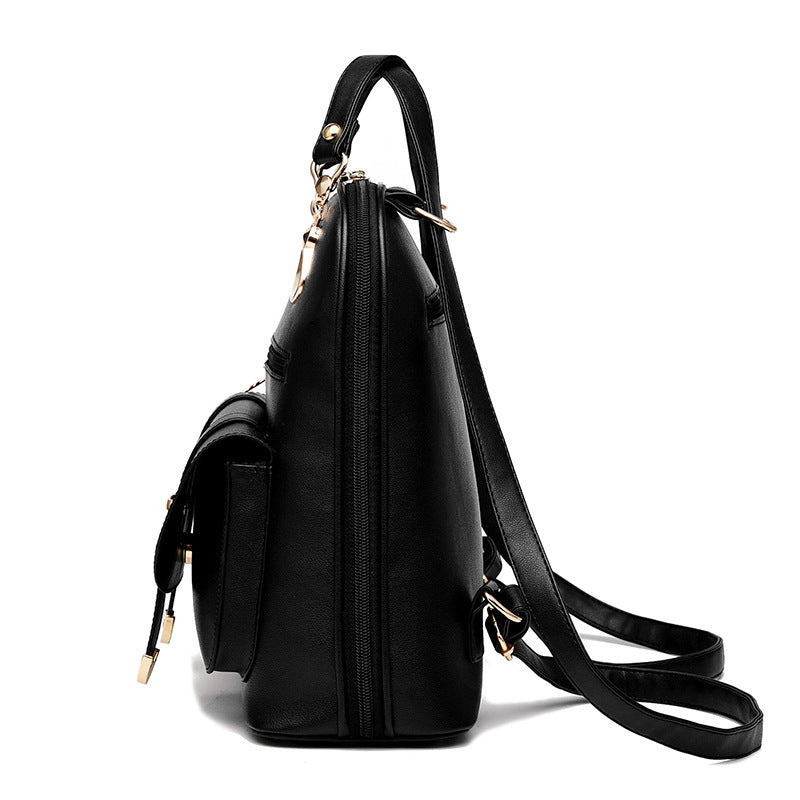 Chic Transformation: The Fashionable Dual-Use Leather Backpack for Women