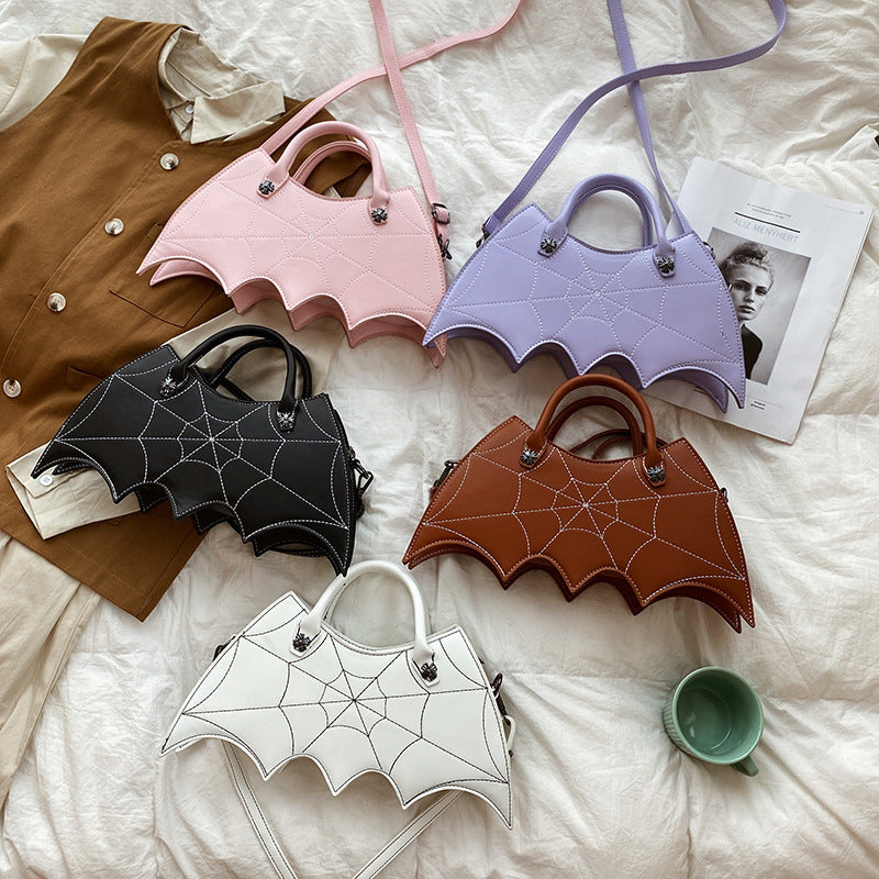 Spooktacular Style: Halloween-Inspired Spider Web &amp; Batgirl Shoulder Bags
