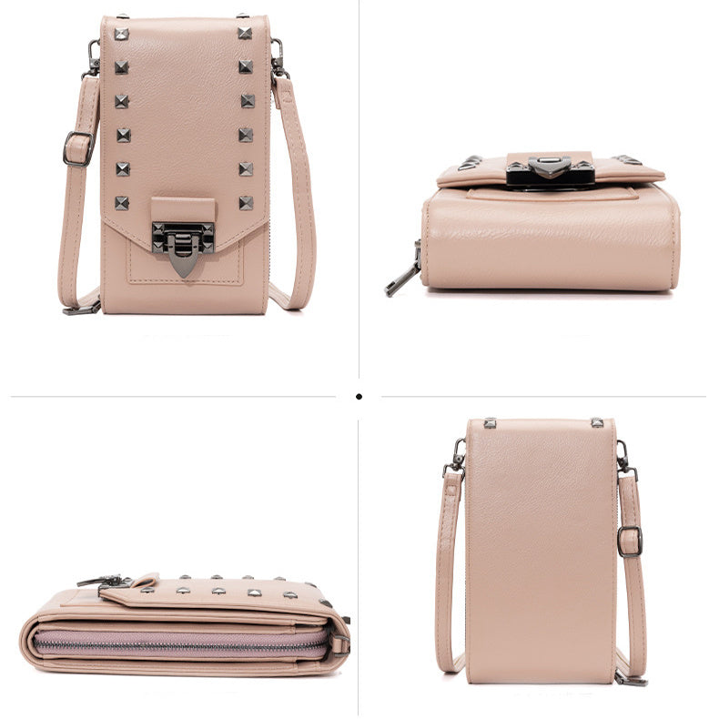 Edgy Elegance: Rivet Design Shoulder Bags for the Modern Woman
