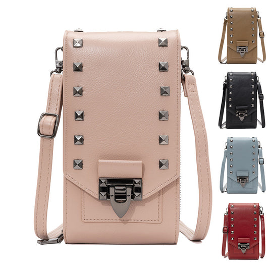 Edgy Elegance: Rivet Design Shoulder Bags for the Modern Woman