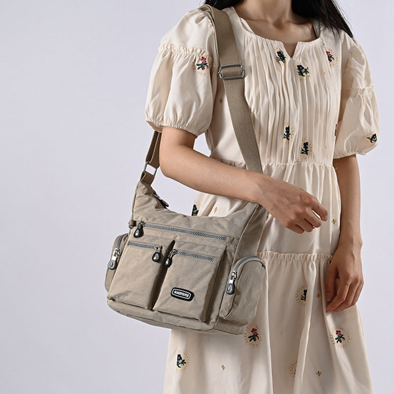 Practical Chic: Waterproof Crossbody Shoulder Bags with Multiple Pockets for Women